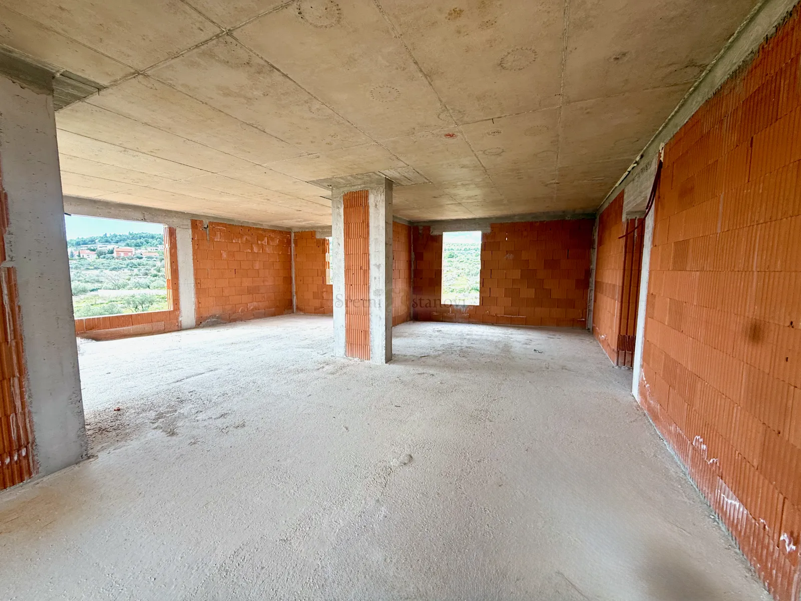 penthouse stan vodice, novogradnja, 3s+db, pogled na more, velika terasa - slika 5