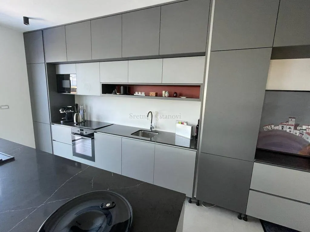 kuća krk, malinska, rova, 3s+db, pogled na more, bazen, 160+190m2 - slika 12