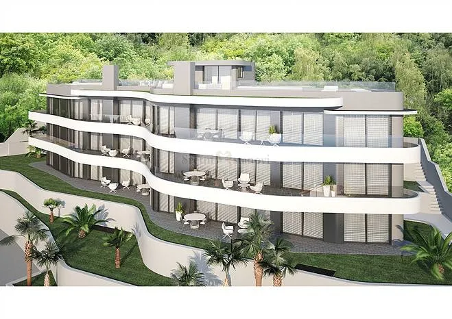 Opatija, 183 m2, luksuzni stan s garažom