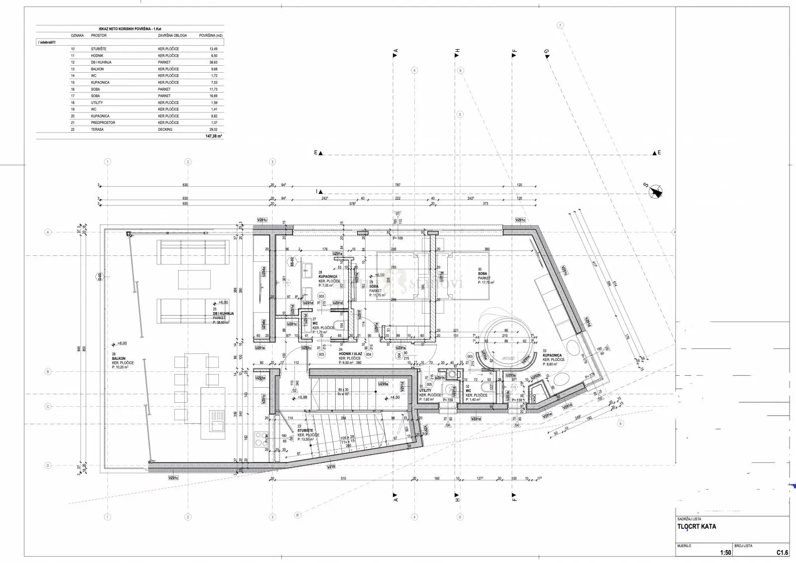 kantrida, ekskluzivni penthouse , bazen , garaža , novogradnja, pogled na more - slika 2