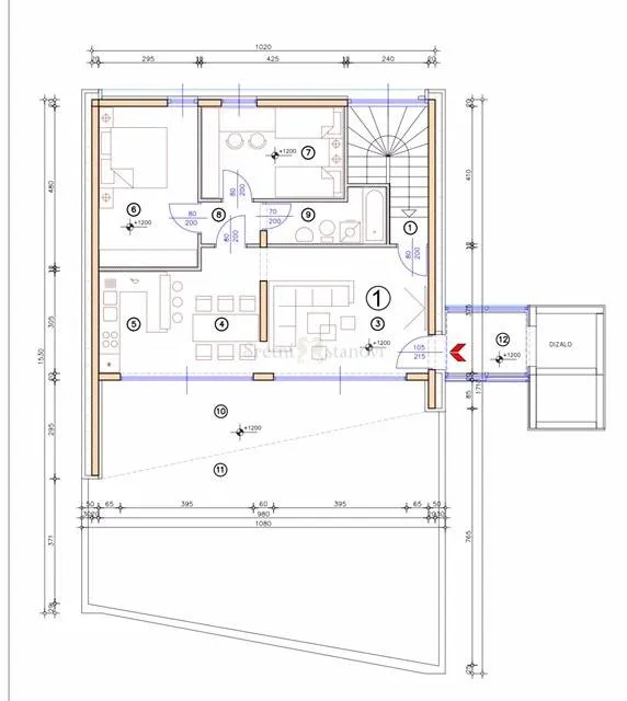 pećine, 111,43 m2, 2s+db, moderna novogradnja - slika 4