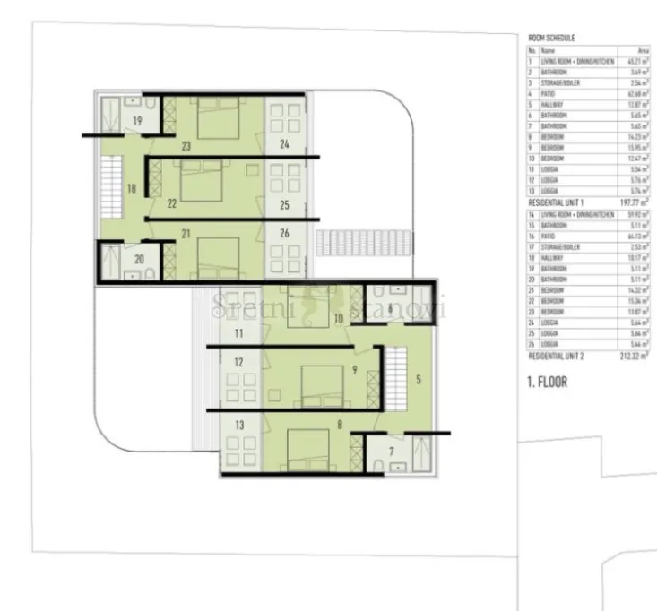 vodice, luksuzna kuća sa dvije stambene jedinice, 410 m2 - slika 9