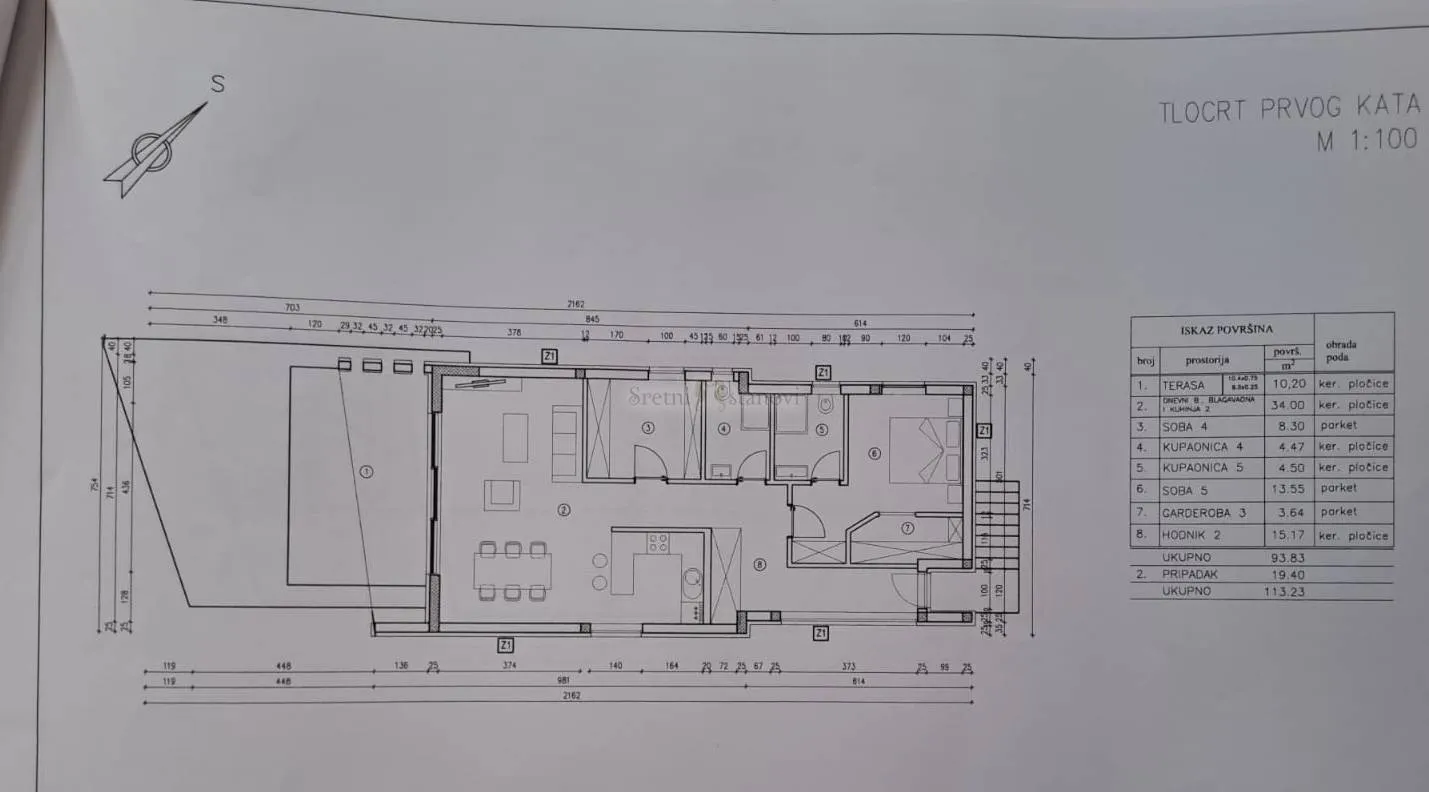 rivijera opatija, novogradnja, villa sa 2 stana, bazen, pogled - slika 25