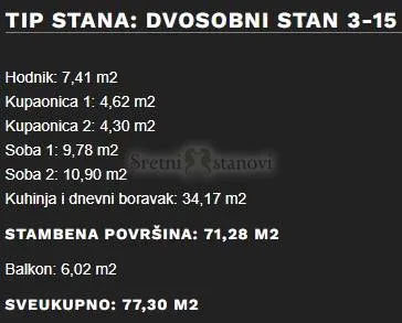 stan umag, 2s+db, parking, spremište u cijeni (3-15) - slika 7