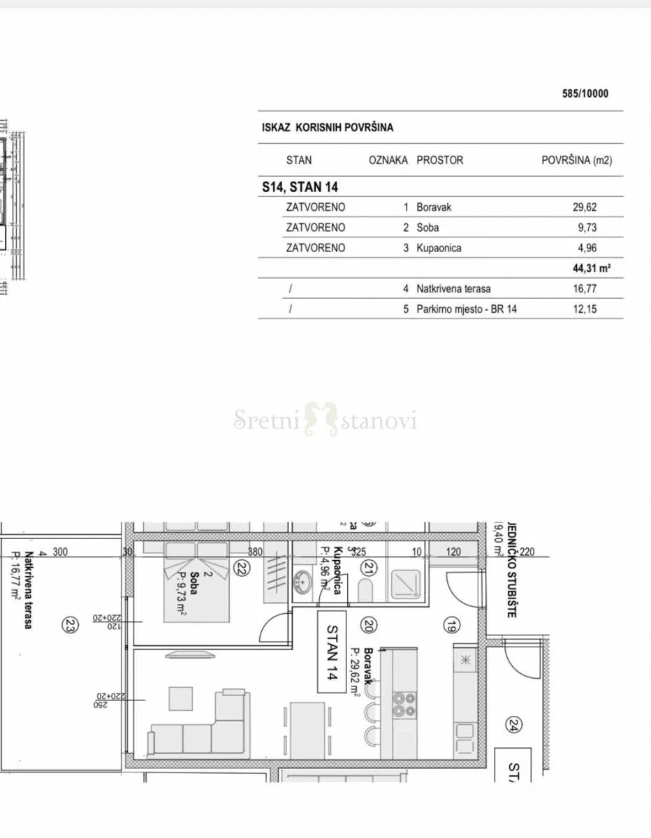 povljana, novogradnja, 1s+db, 2.kat, top lokacija - slika 5