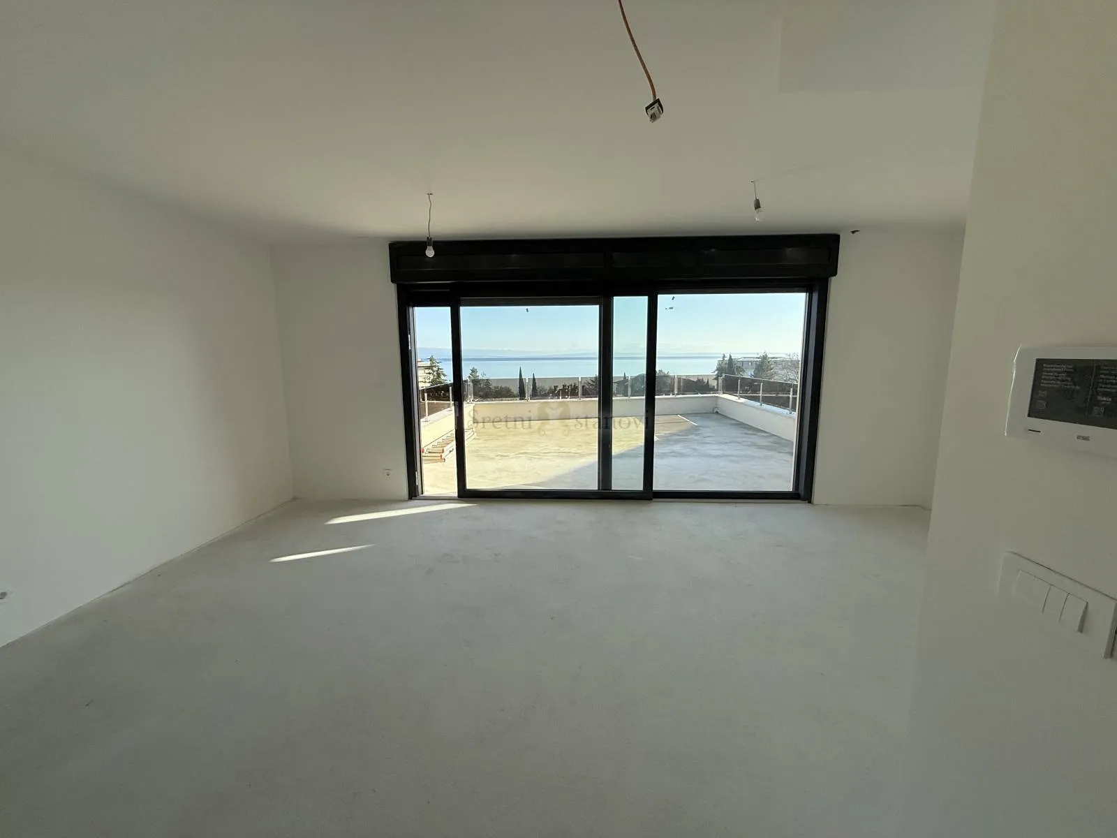 rivijera opatija, novogradnja, villa sa 2 stana, bazen, pogled - slika 2