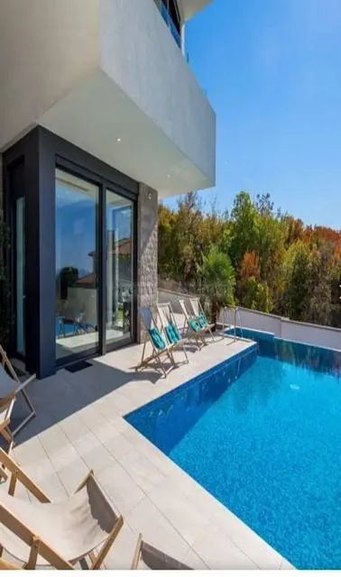 kostrena, moderna villa s bazenom i garažom, 330 m2 - slika 2