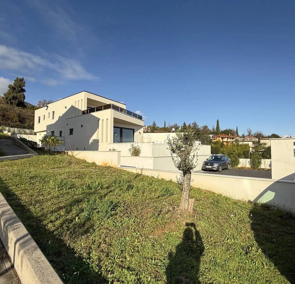 rivijera opatija, novogradnja, villa sa 2 stana, bazen, pogled - slika 28