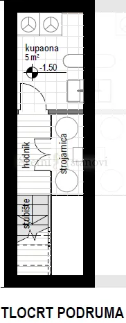 kostrena - dvojna kuća p+kat+krovna terasa - slika 7
