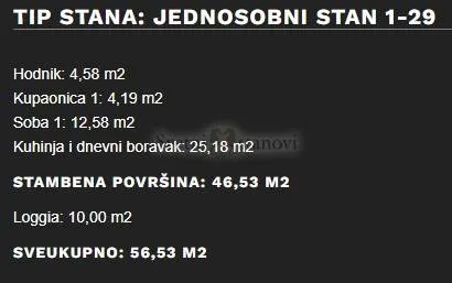 stan umag, 1s+db, parking, spremište u cijeni (1-29) - slika 7