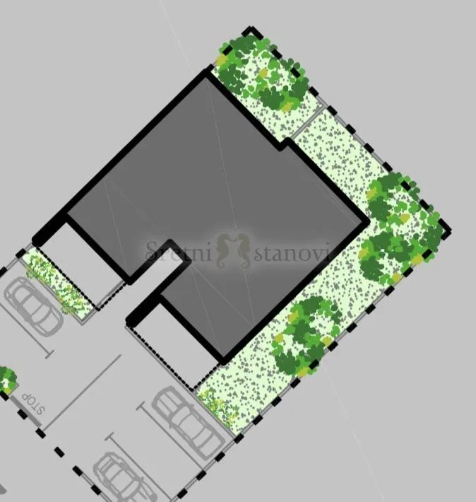 novalja, gajac, apartman 89,05 m2, 2s+db, vrt i parking - slika 6