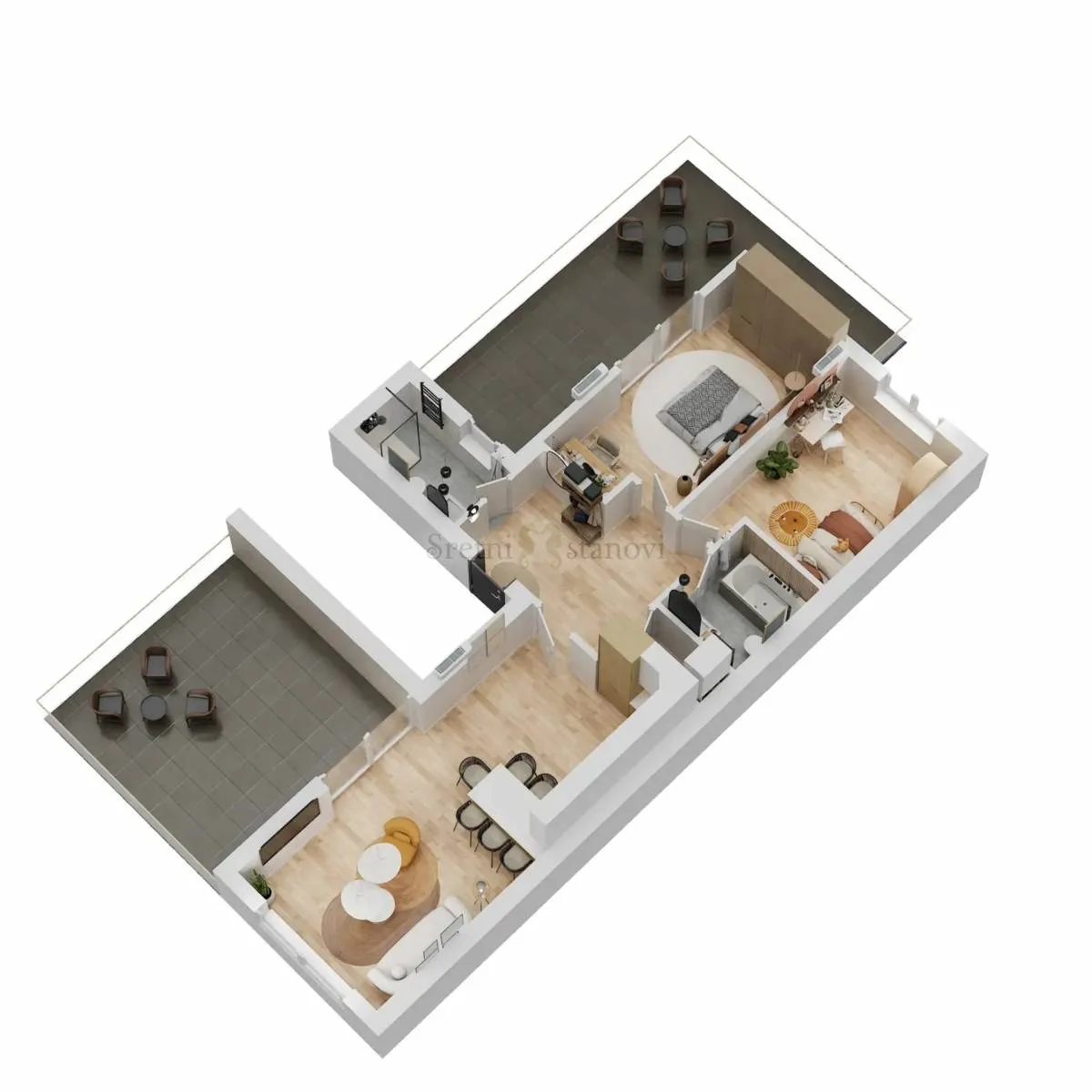 luksuzni penthouse na atraktivnoj lokaciji novogradnja - slika 5