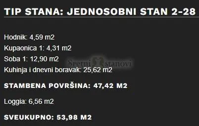 stan umag, 1s+db, parking, spremište u cijeni (2-28) - slika 7