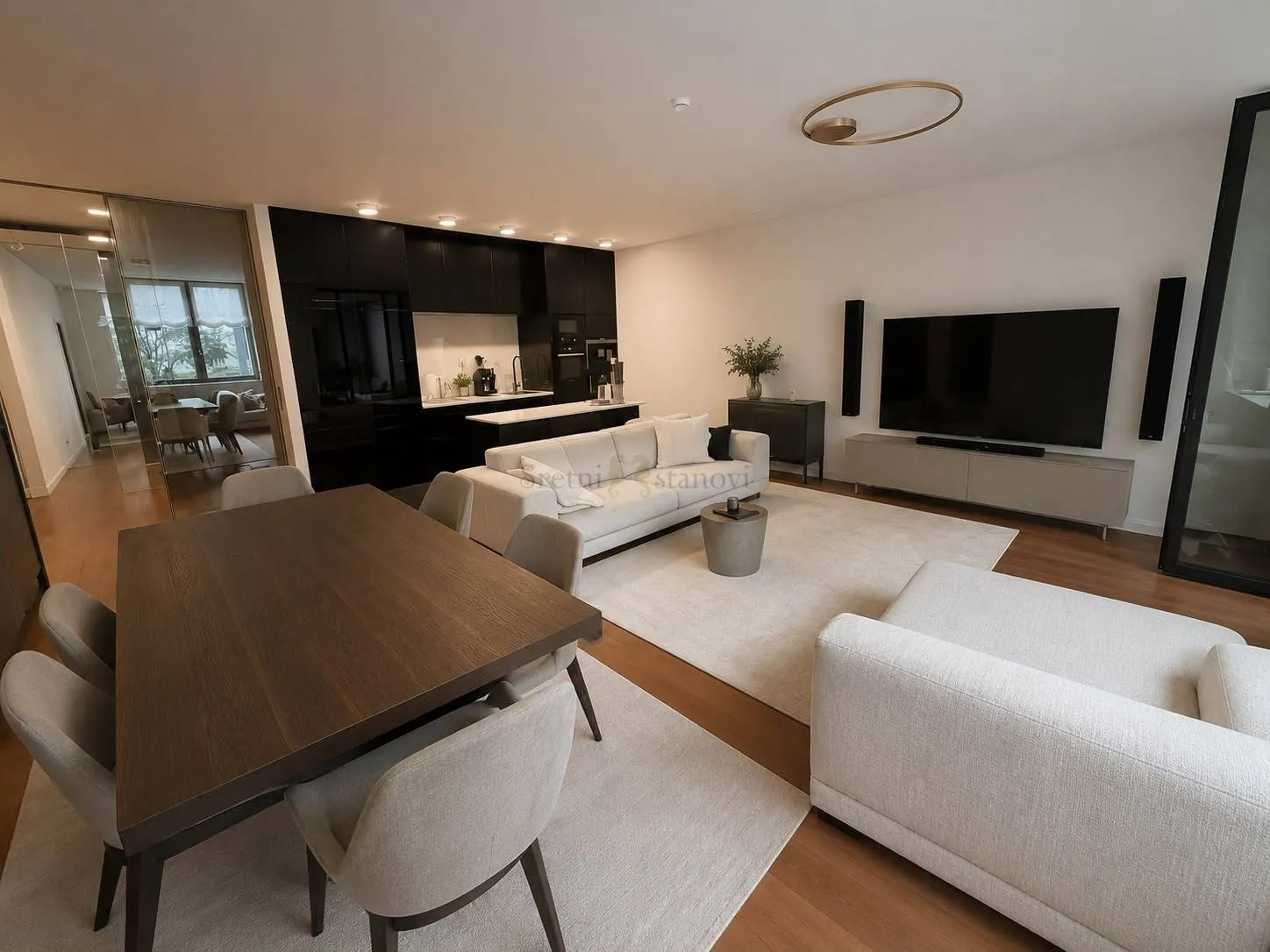 luksuzni stan za najam – cvjetni trg, zagreb (185 m², garaža) - slika 2