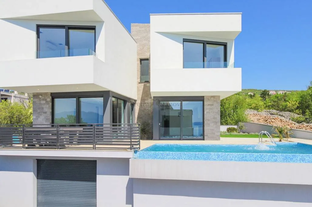 Kostrena, moderna villa s bazenom i garažom, 330 m2 - Rožmanići, Kostrena