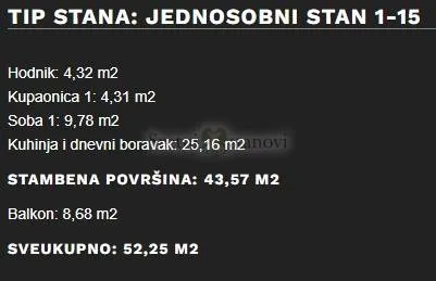 stan umag, 1s+db, parking, spremište u cijeni (1-15) - slika 7
