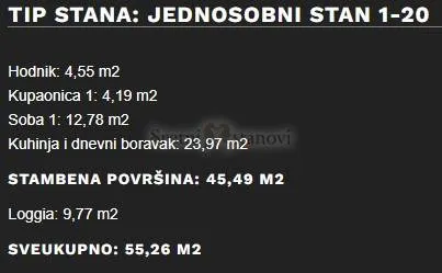 stan umag, 1s+db, parking, spremište u cijeni (1-20) - slika 7