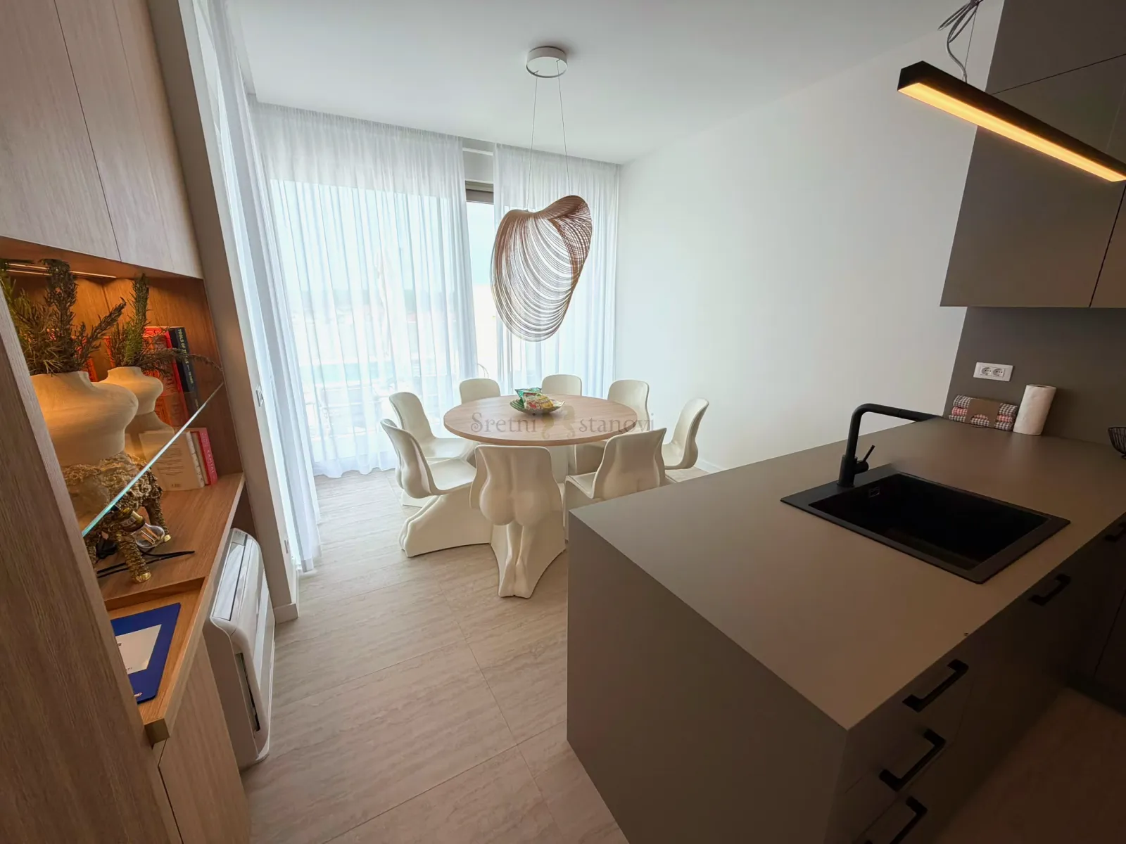 luksuzna kuća caska, pogled na more, bazen, sauna, otok pag - slika 8