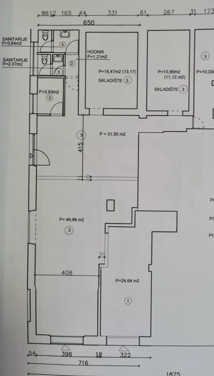 Rijeka, Centar, 132 m2, odlična lokacija