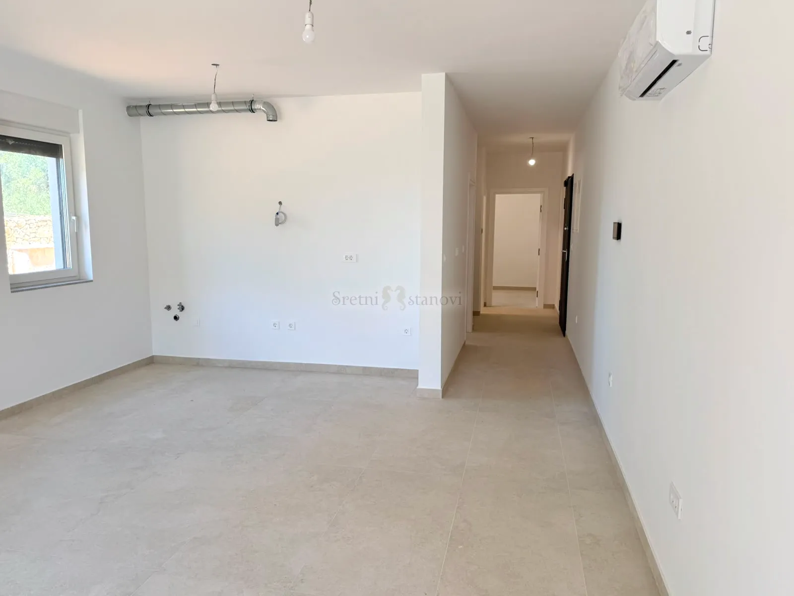 stan apartman mandre, 2s+db, blizina mora, otok pag, novogradnja, vrt - slika 2