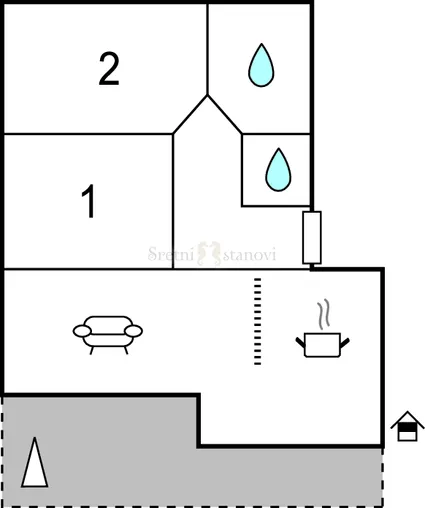 najam , kostrena, novogradnja, 2s+db, 81 m2, 2 park. mjesta - slika 13