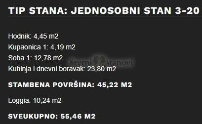 stan umag, 1s+db, parking, spremište u cijeni (3-20) - slika 7