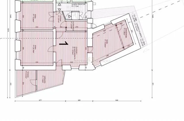 zamet, stan 100 m2, 3 s+db, s terasom - slika 16