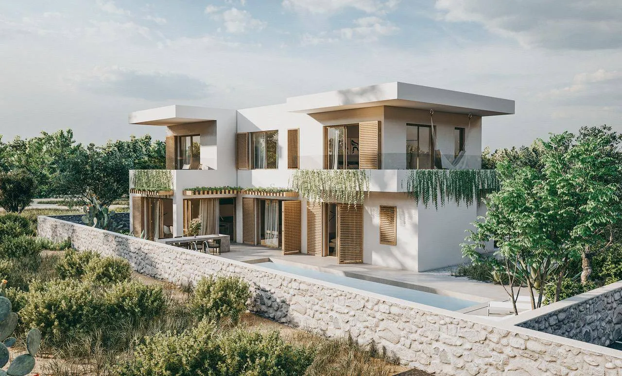 Kuća, vila s bazenom Caska, otok Pag - Caska, Novalja