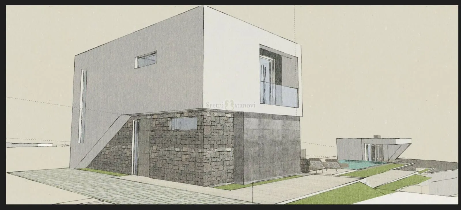 pirovac, prodaje se izvrsno građevinsko zemljište s projektom - slika 3