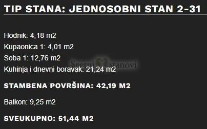stan umag, 1s+db, parking, spremište u cijeni (2-31) - slika 7