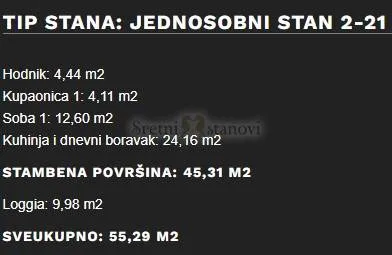 stan umag, 1s+db, parking, spremište u cijeni (2-21) - slika 7