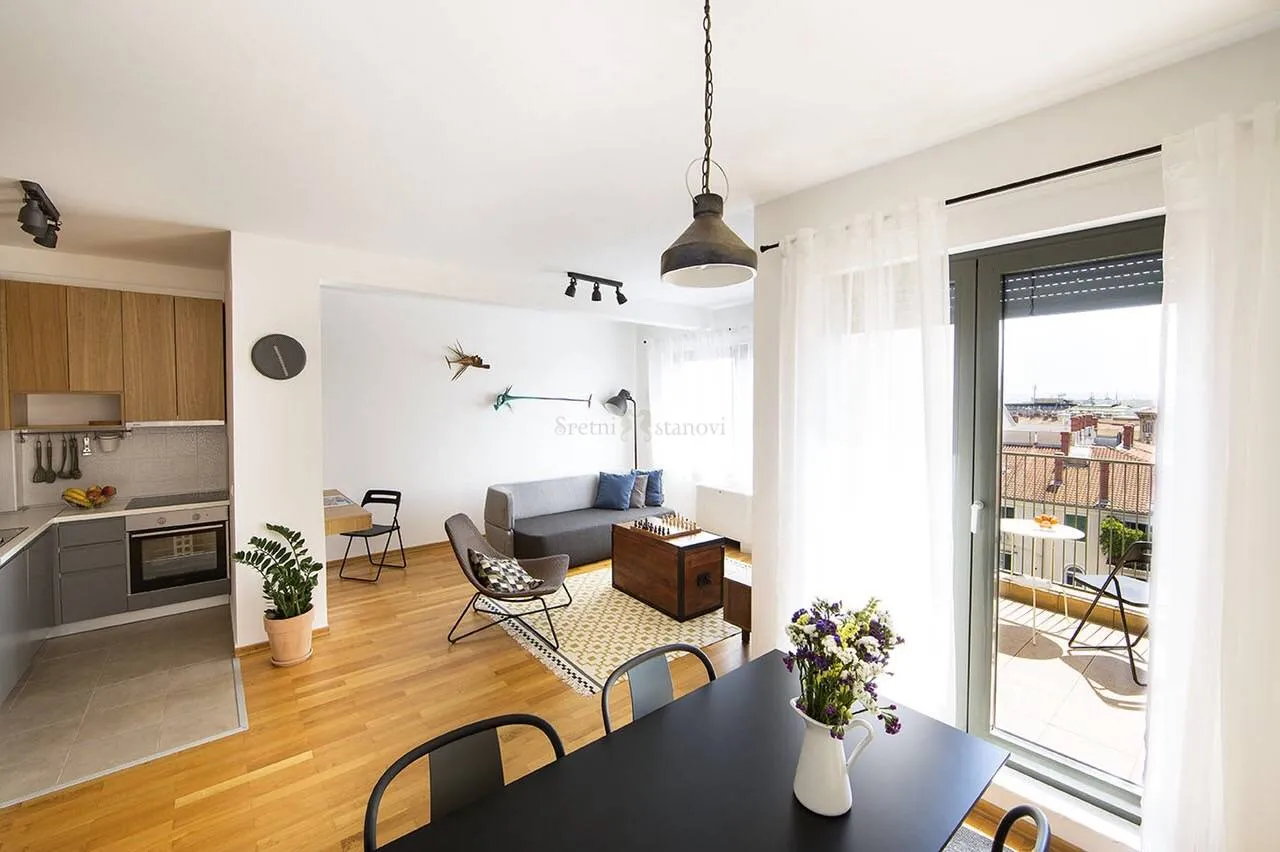 najam, centar, 1s+db, moderan stan, 65 m2, s balkonom - slika 2