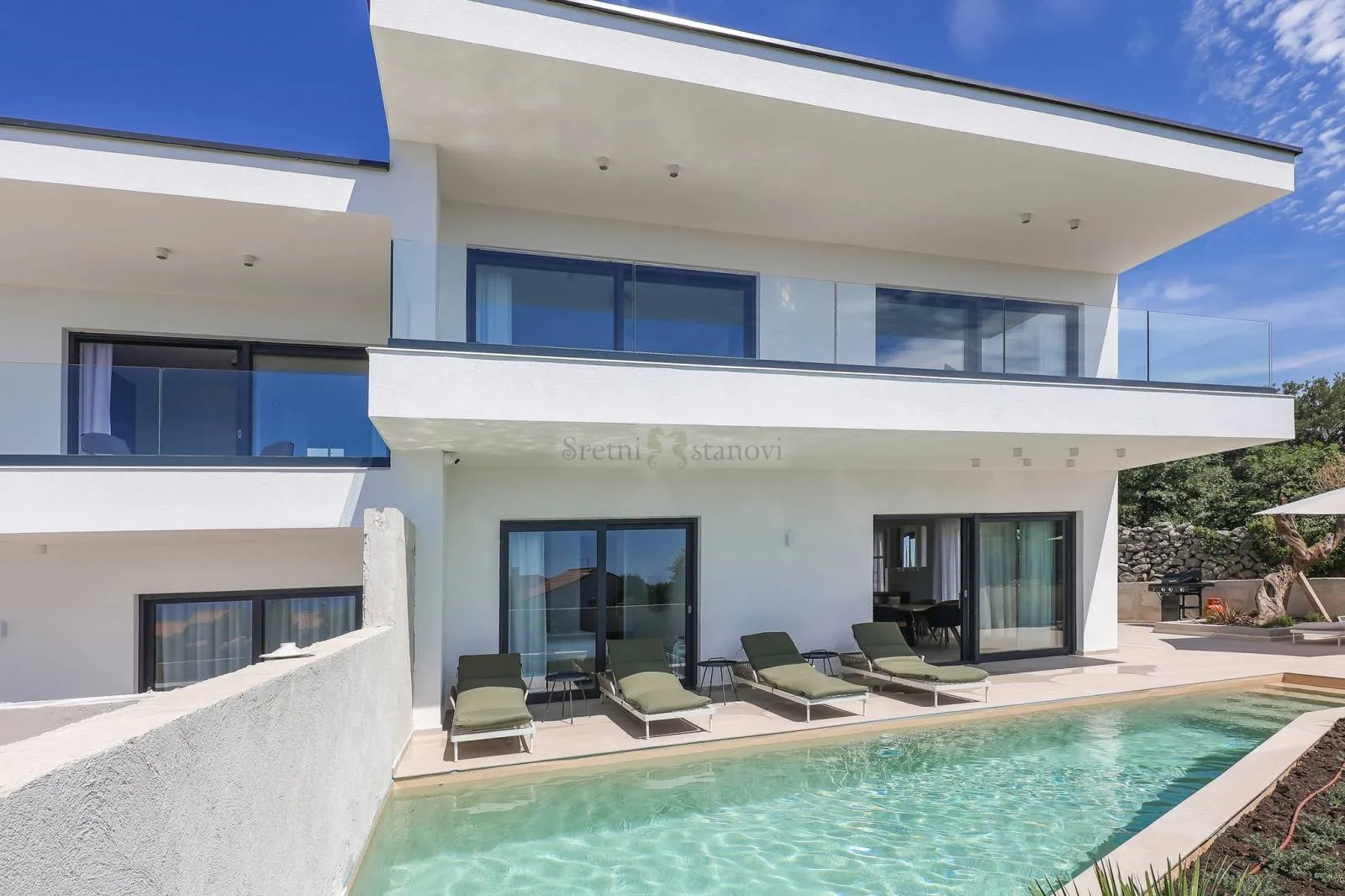 Luksuzna kuća Jakišnica, 3S+DB, bazen / Luxury house Jakišnica, Pag, swimmingpool - Lun, Novalja