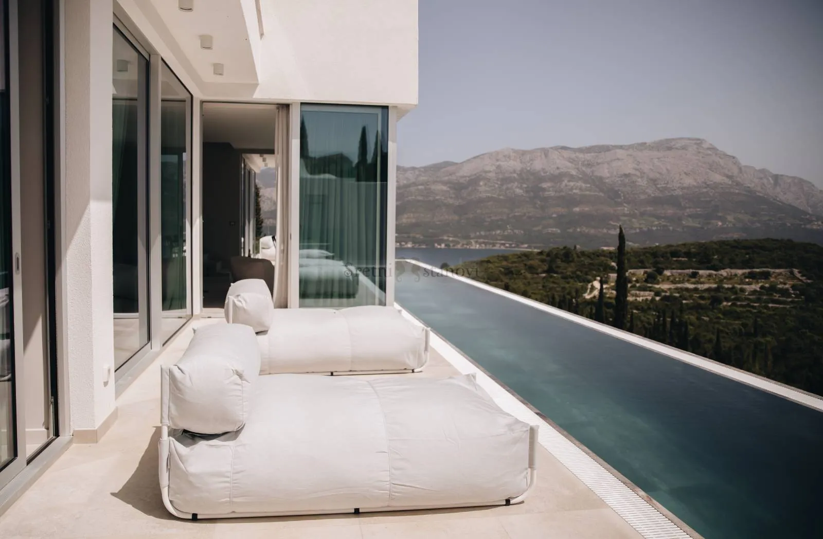 luksuzna kuća korčula, predivan pogled na more, bazen, sauna - slika 12