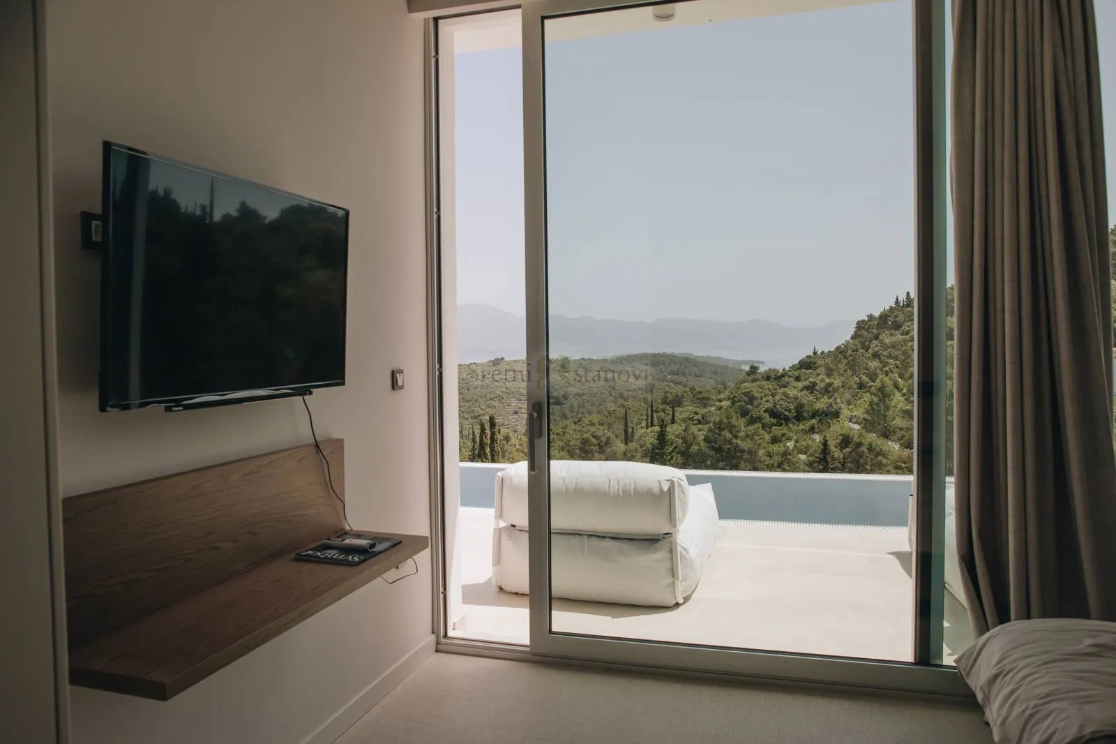 luksuzna kuća korčula, predivan pogled na more, bazen, sauna - slika 48
