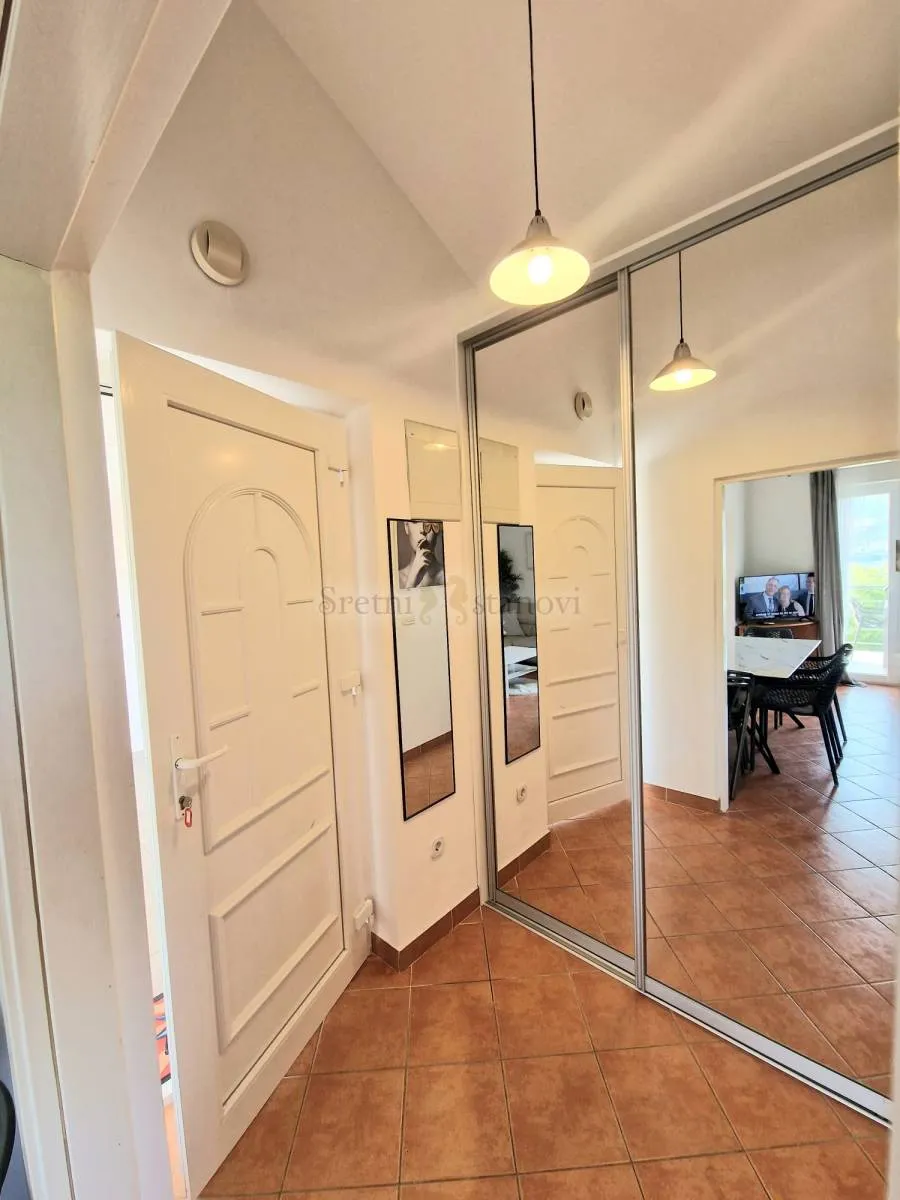 pag- dva apartmana, pogled na more, vrt - slika 6