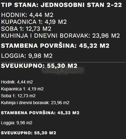stan umag, 1s+db, parking, spremište u cijeni (2-22) - slika 7