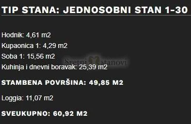 stan umag, 1s+db, parking, spremište u cijeni (1-30) - slika 7