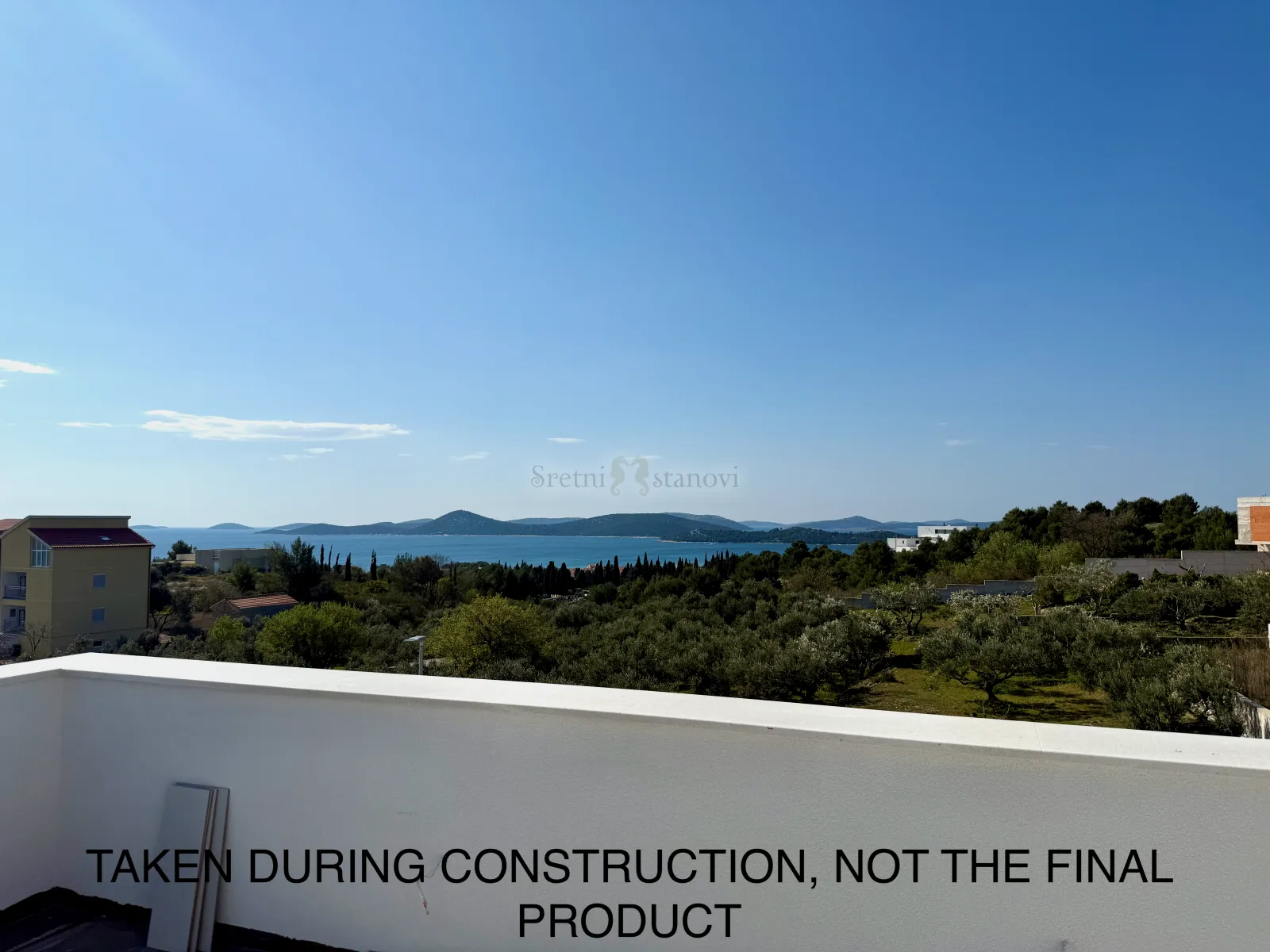 luksuzna kuća s bazenom i krovnom terasom vodice, pogled na more, prilika - slika 6
