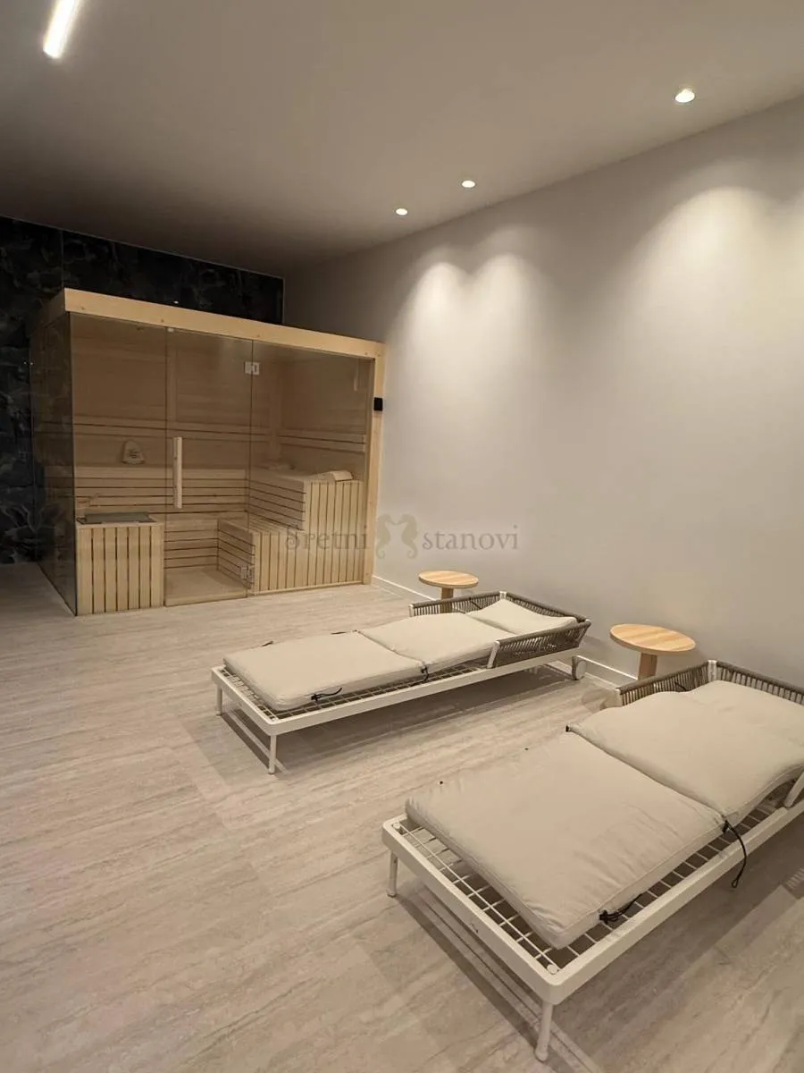 luksuzna kuća caska, pogled na more, bazen, sauna, otok pag - slika 18