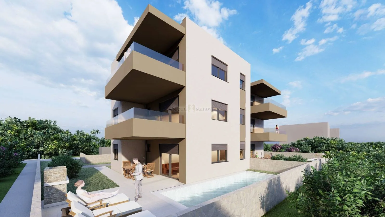 novalja, 72 m2, 2s+db, 2 parkirna mjesta, prodaja - slika 1