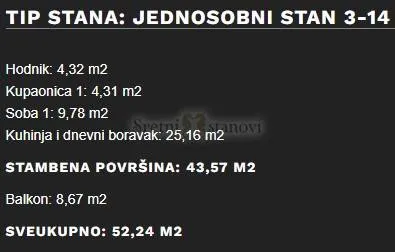 stan umag, 1s+db, parking, spremište u cijeni (3-14) - slika 7