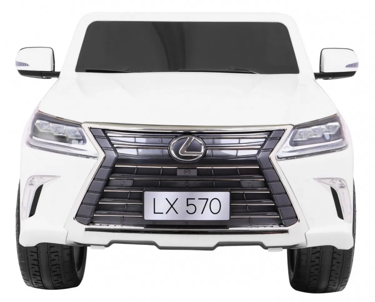 Licencirani auto na akumulator Lexus LX570 4x4 - dvosjed - bijeli - Mursko Središće