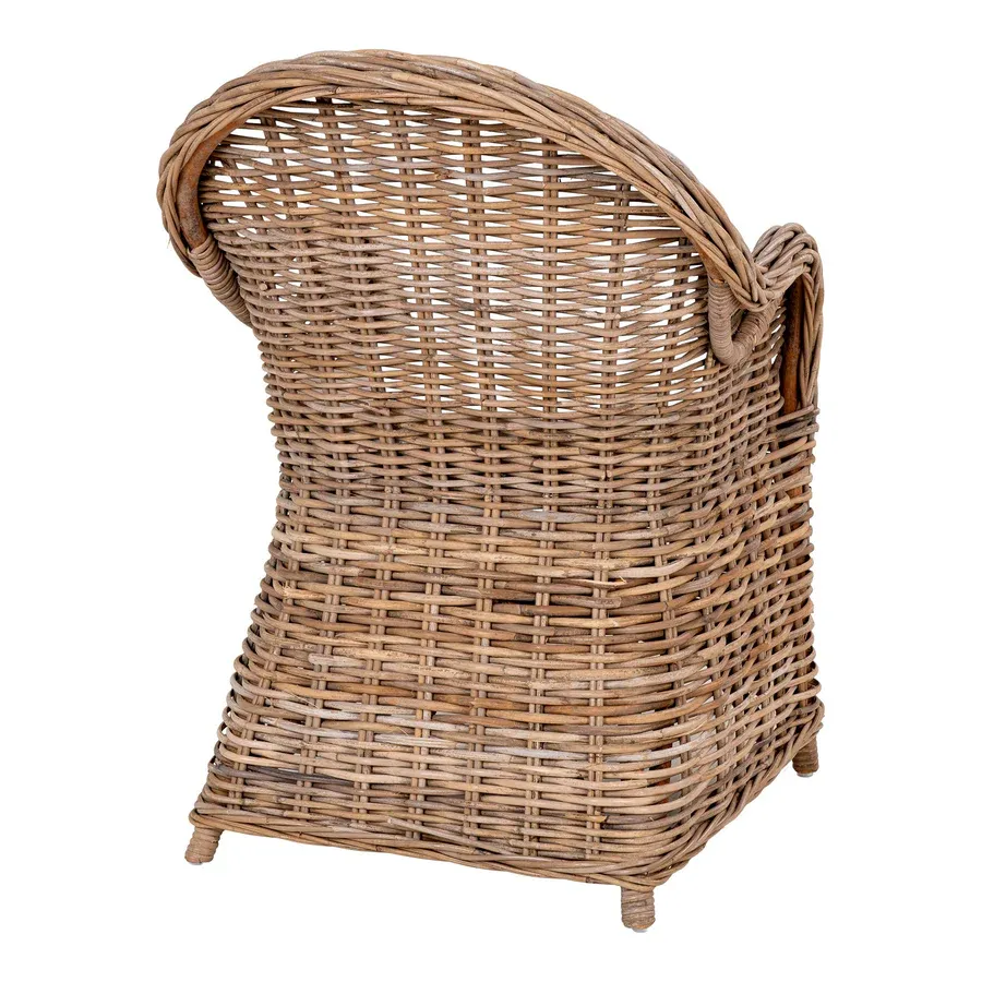 outdoor stolica larisa, materijal: ratan - slika 4