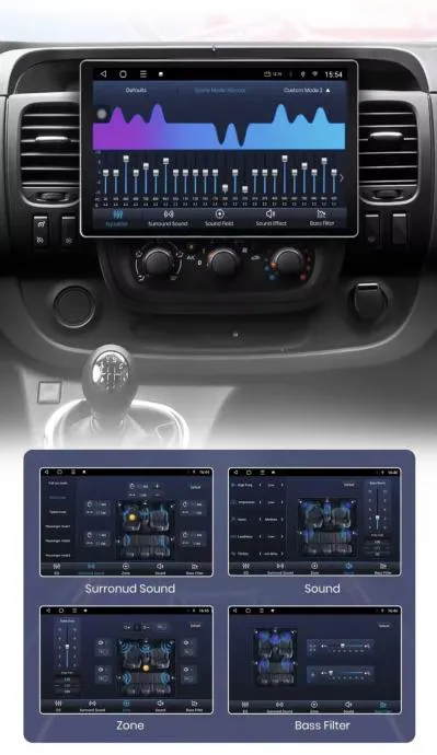 renault trafic 2015-2019 original radio multimedija navigacija kamera - slika 4