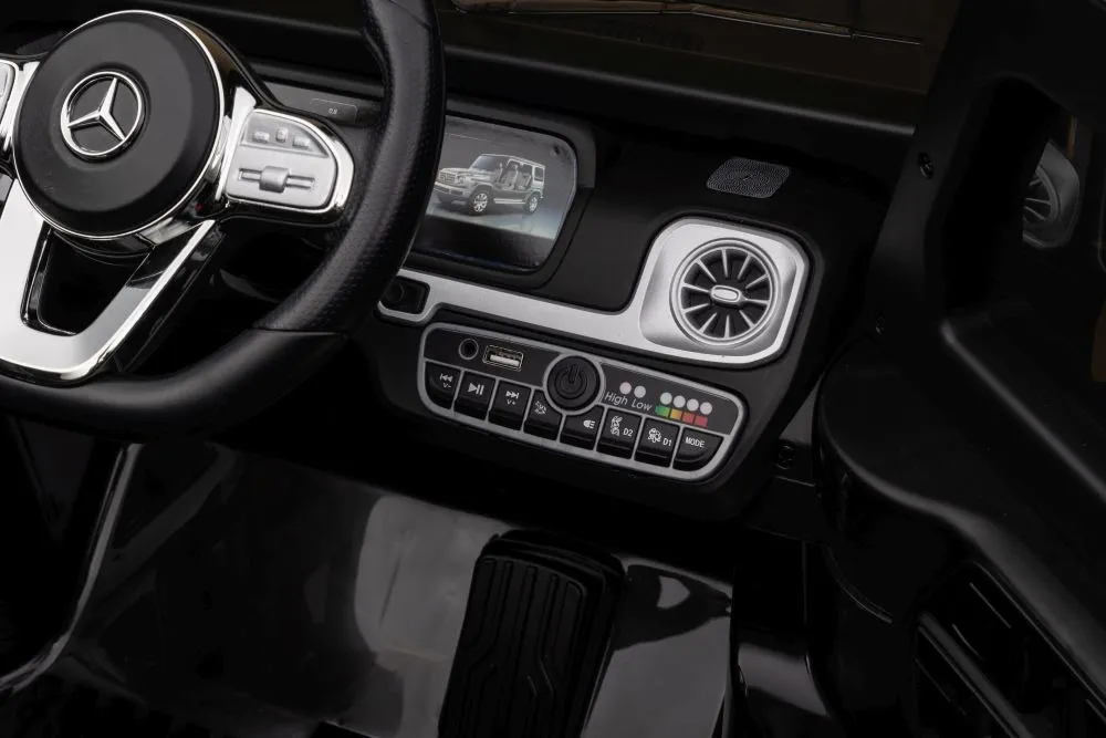 licencirani auto na akumulator mercedes g500 black 4x4 - crni - slika 12