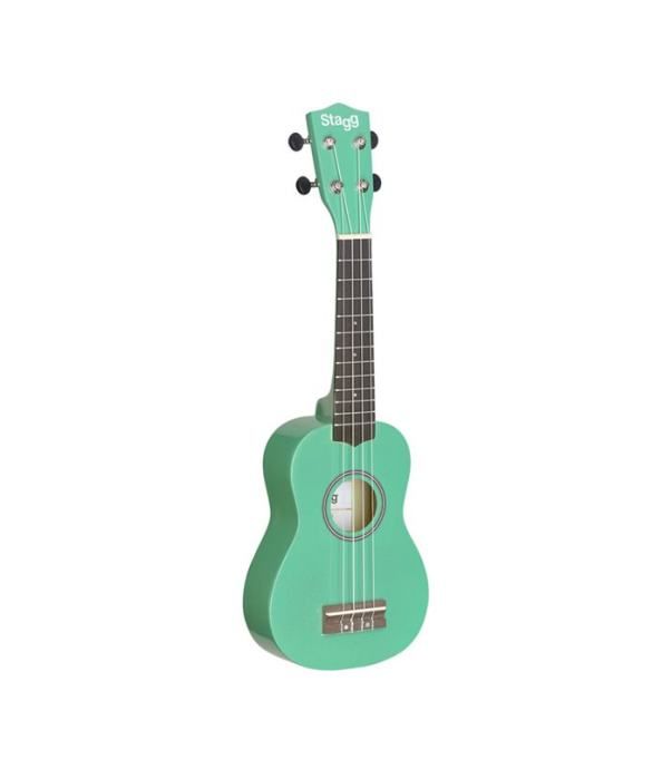 stagg soprano grass + torba ukulele - slika 1