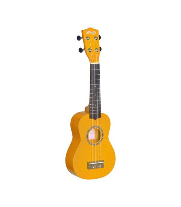 stagg soprano lemon + torba ukulele - slika 1