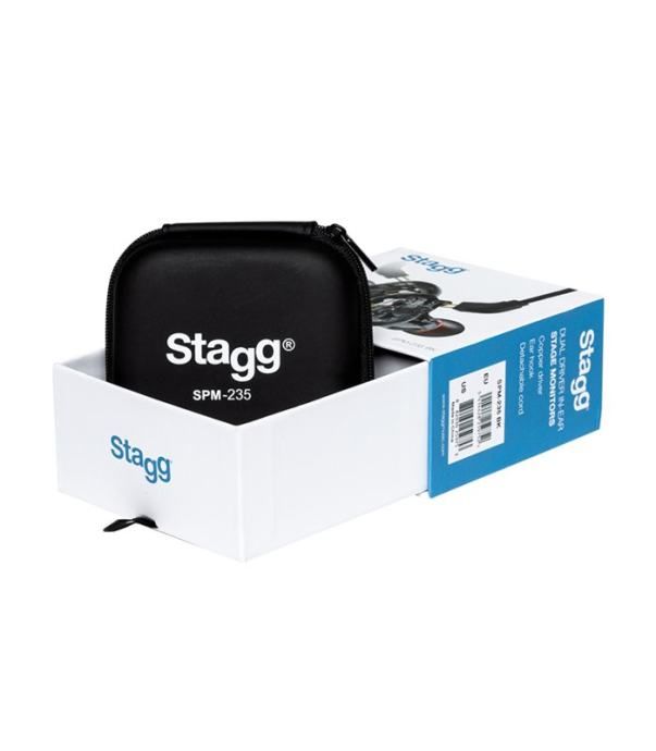 stagg spm-235 bk in-ear slušalice 2-drivera - slika 7