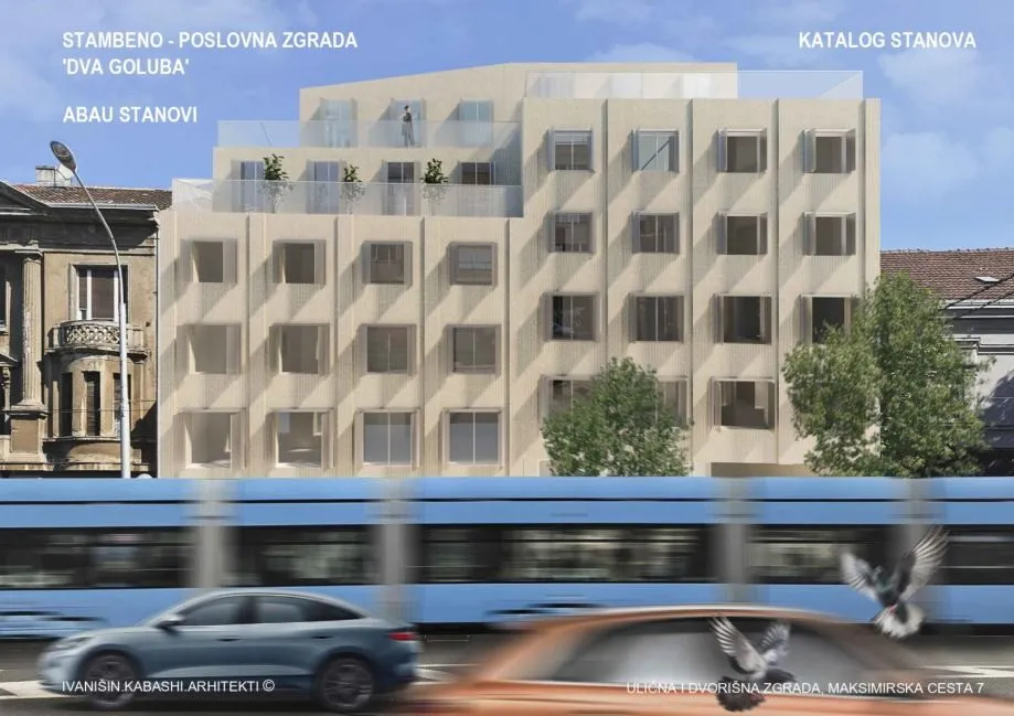 stambeno-poslovna zgrada dva goluba - slika 1